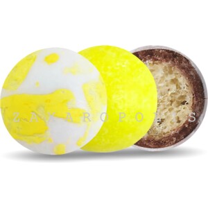 Κουφέτα Crispy κίτρινο ματ πιτσιλωτό ανάμεικτα 800γρ Zaxaropolis