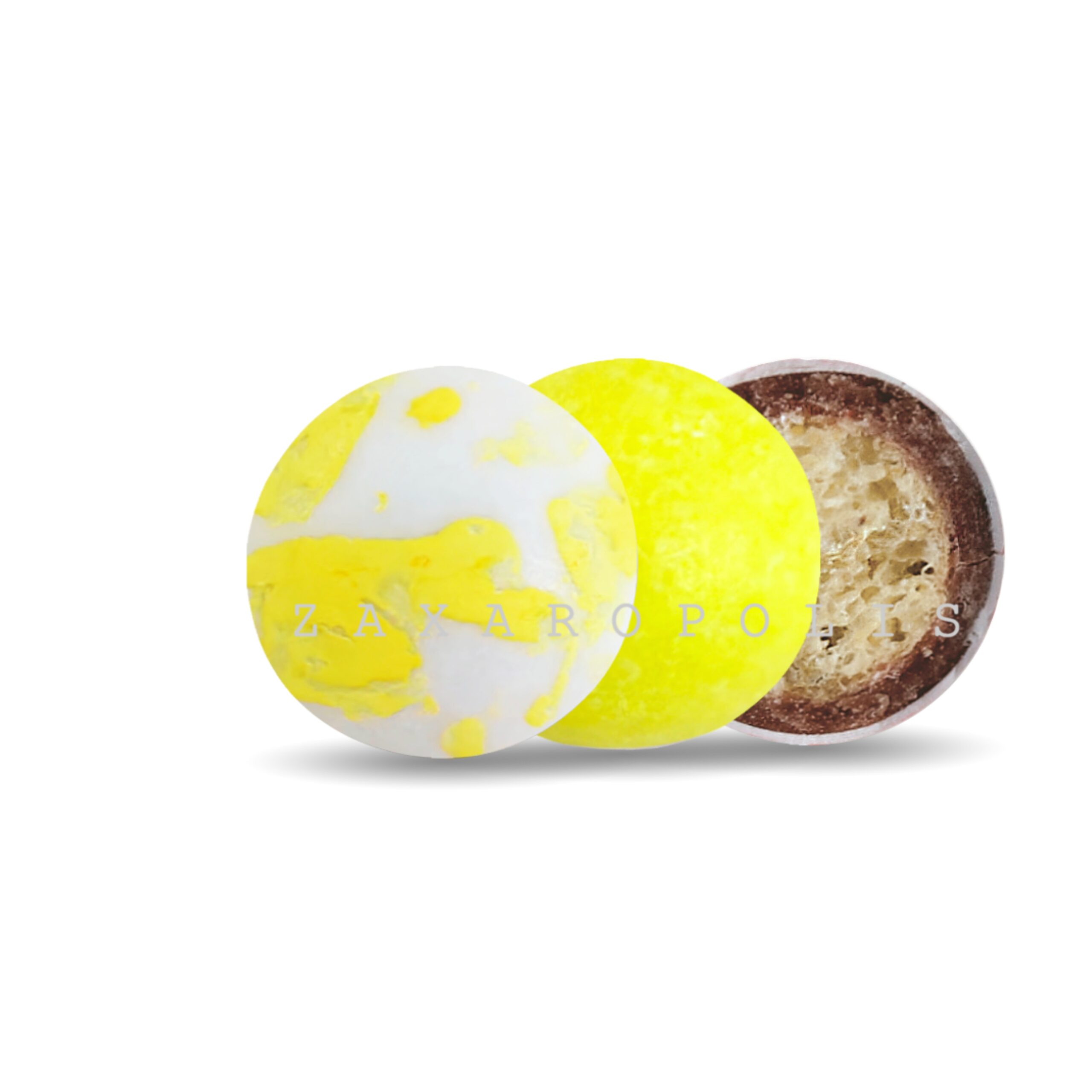 Κουφέτα Crispy κίτρινο ματ πιτσιλωτό ανάμεικτα 800γρ Zaxaropolis