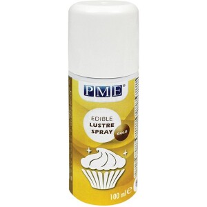 Σπρέυ ζαχαροπλαστικής χρυσό 100ml PME