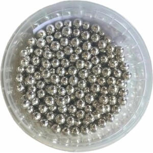 Πέρλες ασημί 5mm 40γρ Sweetbite