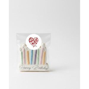 Alternative view of Αυτοκόλλητα Happy Birthday κόκκινη καρδιά 25 τεμ