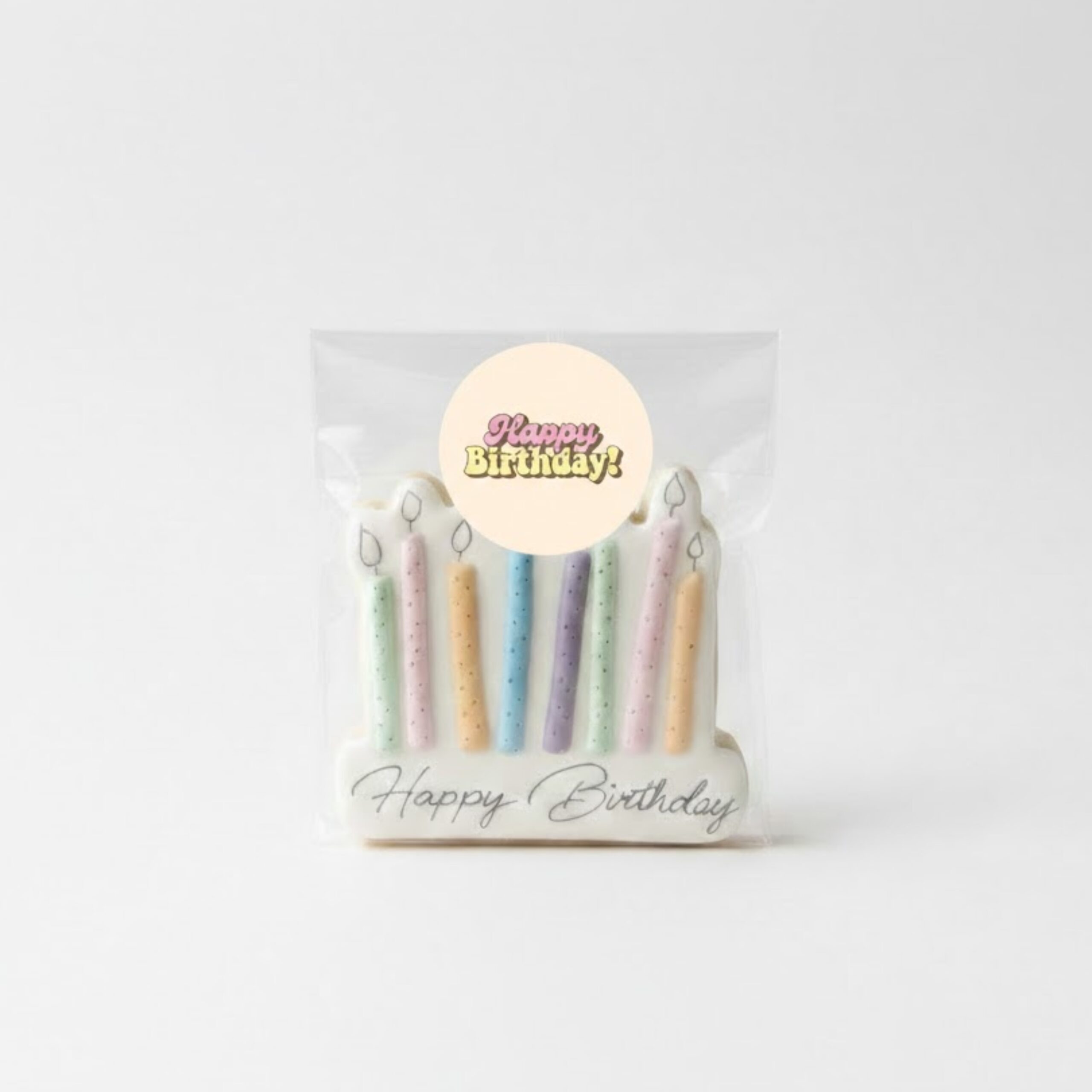 Αυτοκόλλητα Happy Birthday pastel 25 τεμ - Image 2