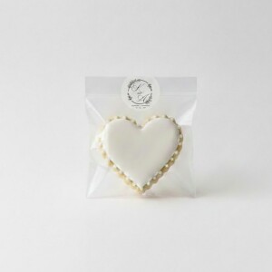 Alternative view of Αυτοκόλλητα γάμου σφραγίδα με αρχικά 25 τεμ