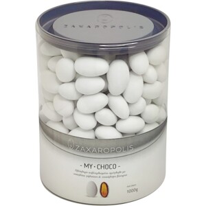 Alternative view of Κουφέτα My choco αμυγδάλου λευκό ματ mix 1 κιλό Zaxaropolis