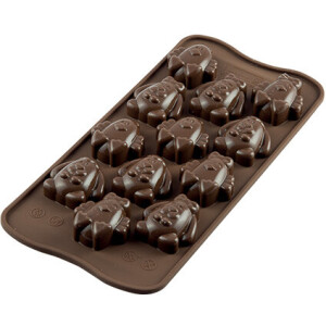 Φόρμα σιλικόνης πασχαλινά easter friends 104ml Silikomart