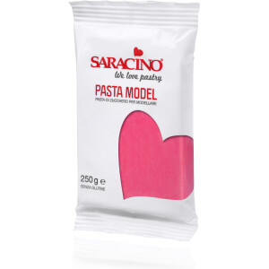 Ζαχαρόπαστα μοντελισμού φουξ 250γρ Saracino B.B. 04/2026