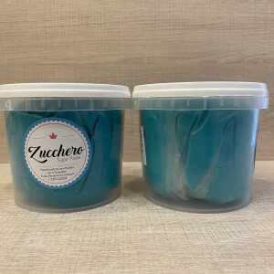 Ζαχαρόπαστα τυρκουάζ 1 κιλό Zucchero