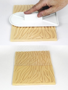 Ανάγλυφο φύλλο ζέβρα PME - Image 2