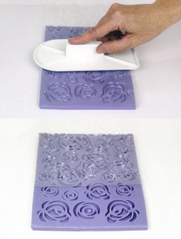 Ανάγλυφο φύλλο τριαντάφυλλο PME - Image 2