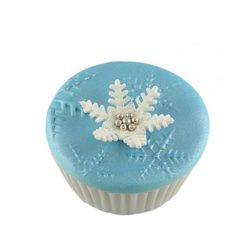 Ανάγλυφο φύλλο χιονονιφάδες PME - Image 3