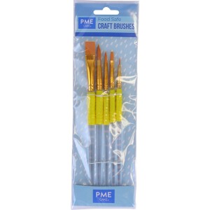 Πινέλα σετ 5τεμ nylon PME