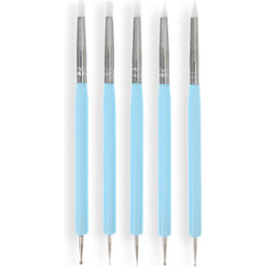 Εργαλεία μοντελισμού σιλικόνης και μεταλλικά 5τεμ (10 σχέδια) Sugart