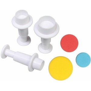 Κουπάτ στρόγγυλα με ελατήριο 1-1,5-2cm 3τεμ