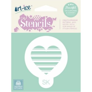 Στένσιλ καρδιά 80mm