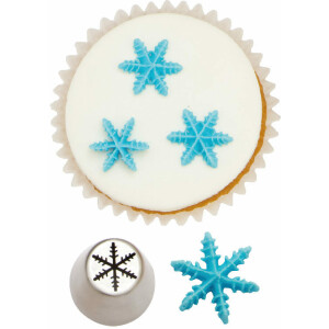 Κορνέ χιονονιφάδα Decora