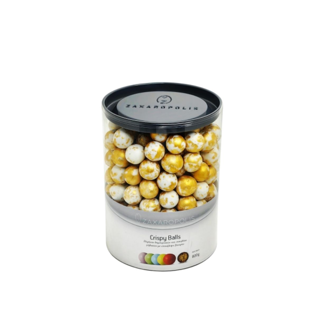 Κουφέτα Crispy πιτσιλωτό χρυσό 800γρ Zaxaropolis - Image 2