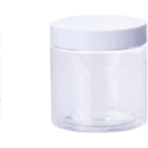 Βάζο PET με λευκό καπάκι 250ml