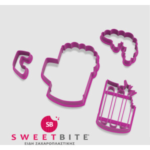 Κουπάτ ποτήρι μπύρας με αφρό 10x7,8cm