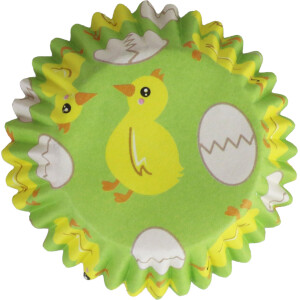 Θήκες cupcake με κοτοπουλάκια 5cm 30τεμ