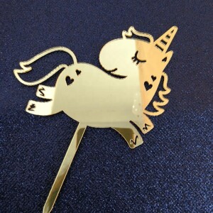 Topper μονόκερος 17cm