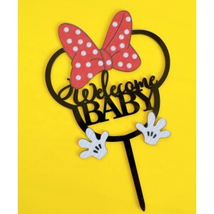 Topper Welcome Baby Minnie 15cm