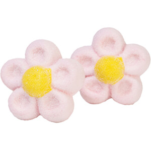 Marshmallow μαργαρίτες ροζ 900γρ Bulgari