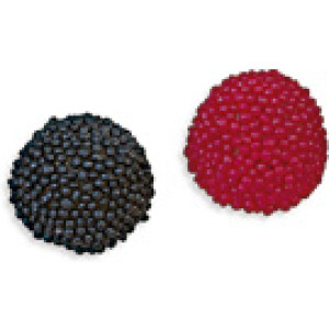 Ζελεδάκια μούρα κόκκινα μαύρα 1 κιλό