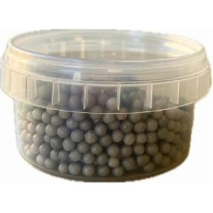 Πέρλες ασημί γκρι βρώσιμες 4mm 40γρ Sweetbite