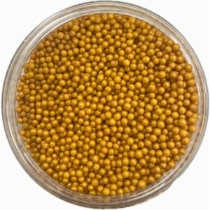 Πέρλες χρυσό ανοικτό 4mm 220γρ Sweetbite