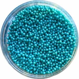 Πέρλες γαλάζιες περλέ βρώσιμες 4mm 600γρ Sweetbite