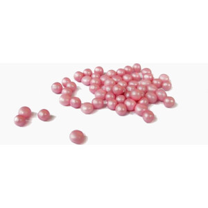 Πέρλες ροζ περλέ βρώσιμες 4mm 600γρ Sweetbite
