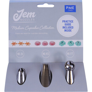 Κορνέ σετ medium cupcakes collection Jem