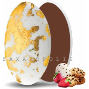 Κουφέτα Choco splash χρυσό mix γεύσεων 1 κιλό Zaxaropolis