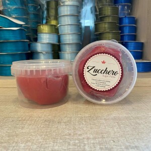 Ζαχαρόπαστα κόκκινη christmas cherry 250γρ Zucchero