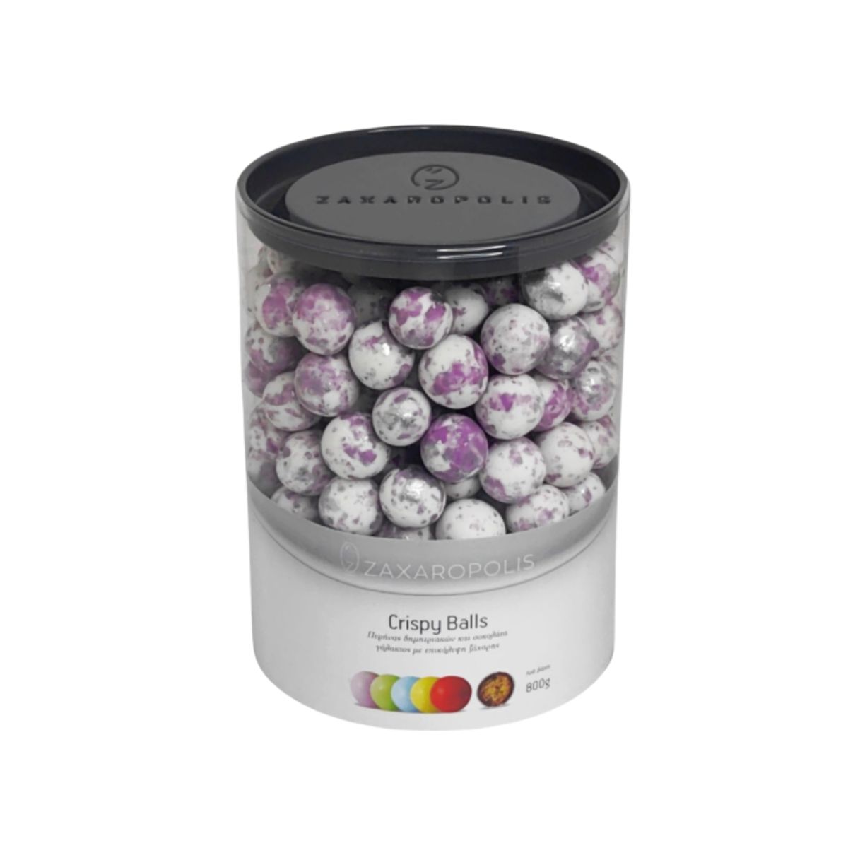 Κουφέτα Crispy πιτσιλωτό λιλά 800γρ Zaxaropolis - Image 3