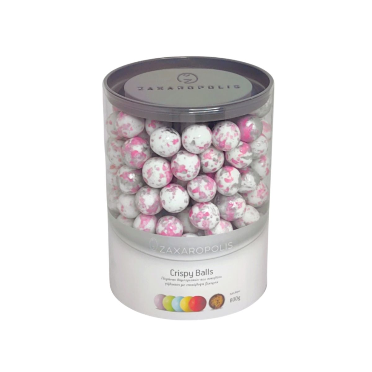 Κουφέτα Crispy πιτσιλωτό ροζ 800γρ Zaxaropolis - Image 3
