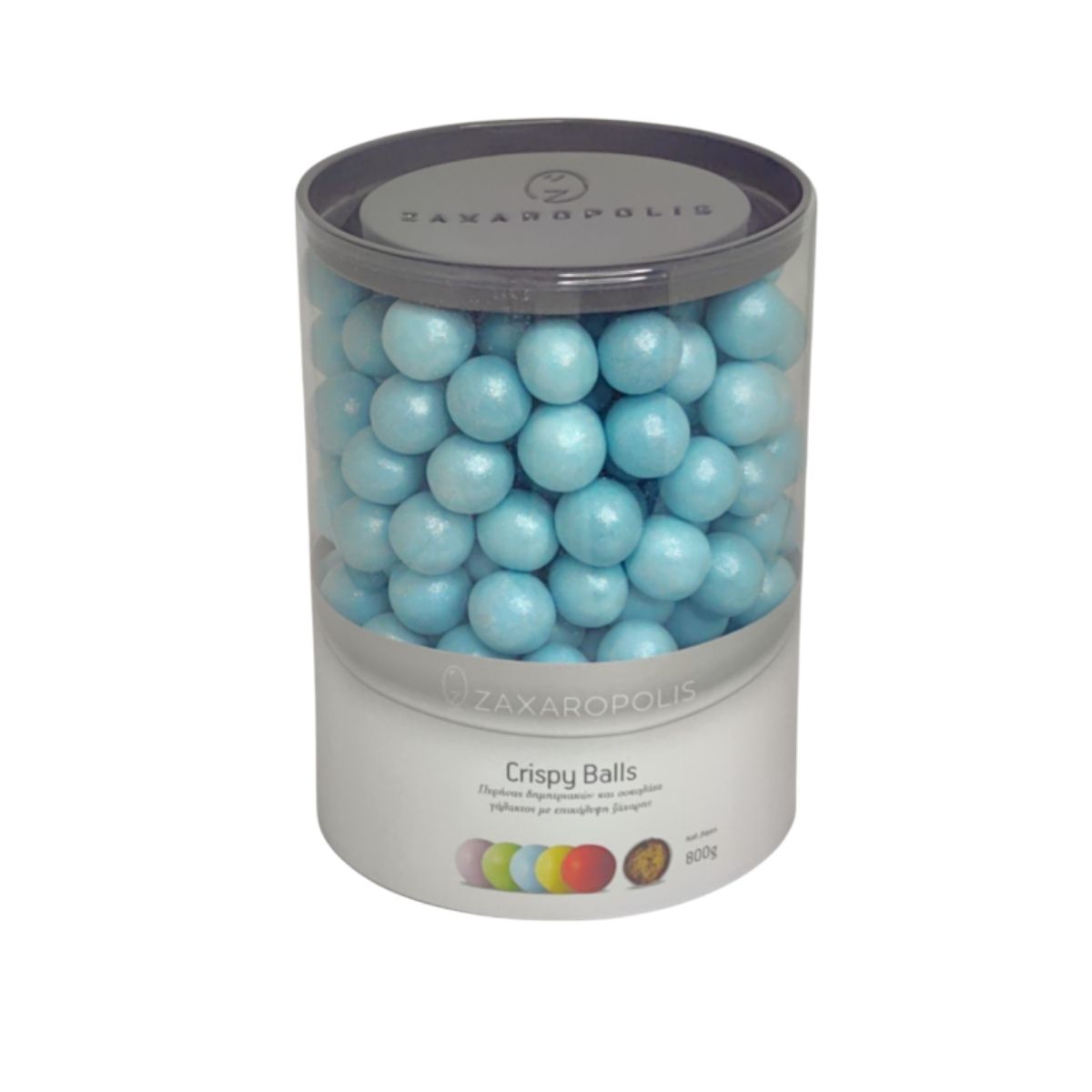 Κουφέτα Crispy γαλάζιο περλέ 800γρ Zaxaropolis - Image 3