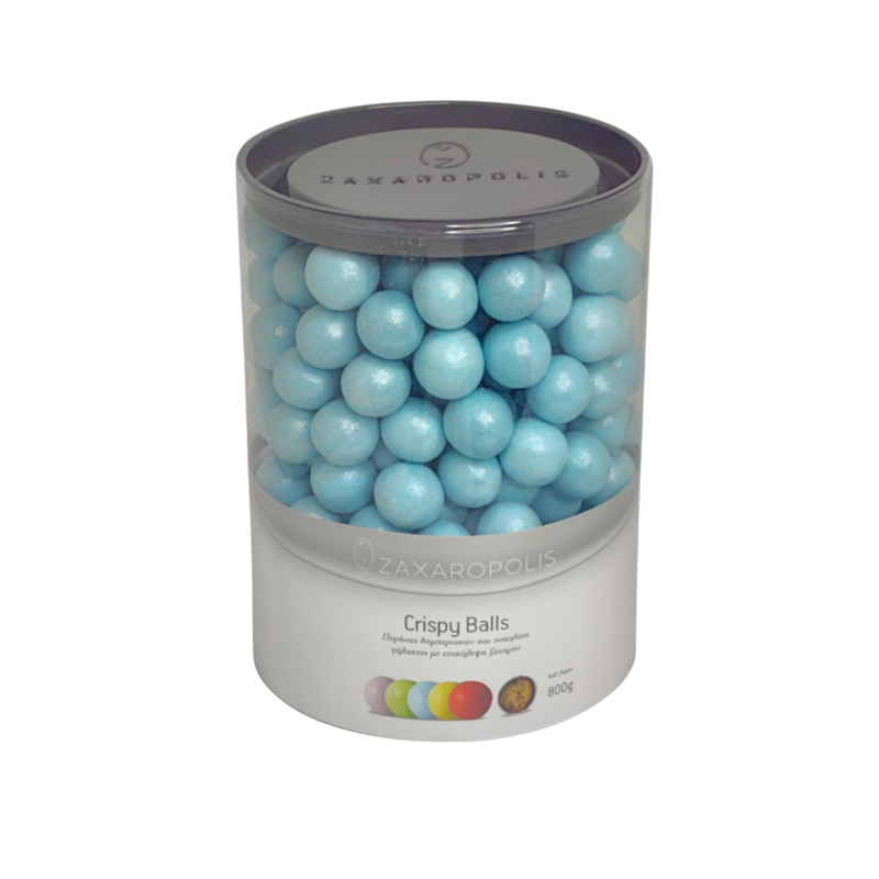 Κουφέτα Crispy γαλάζιο περλέ 800γρ Zaxaropolis - Image 4