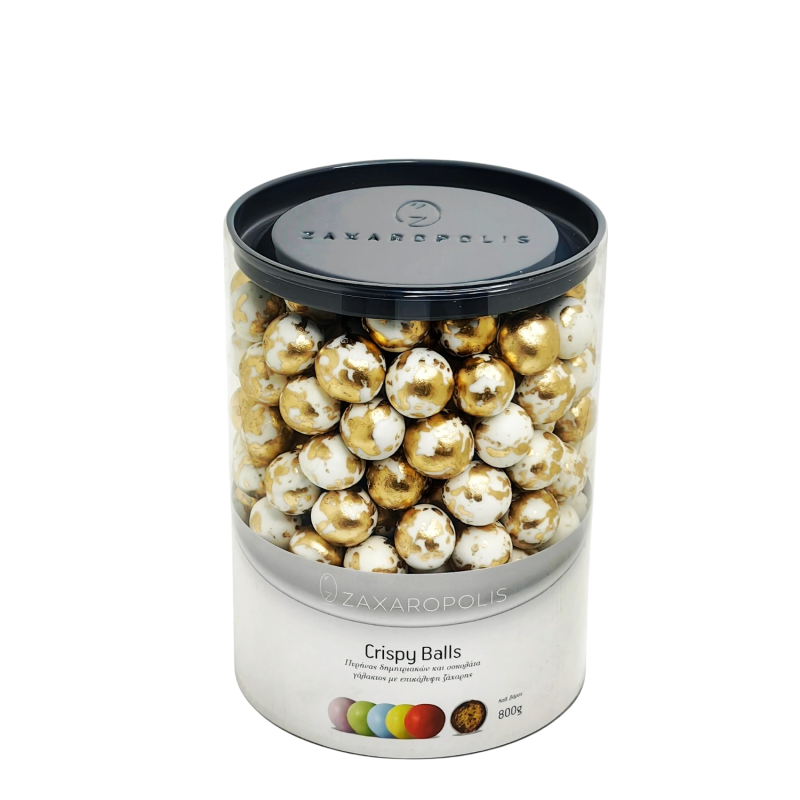 Κουφέτα Crispy πιτσιλωτό μπρονζέ 800γρ Zaxaropolis - Image 4