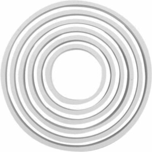 Κουπάτ στρόγγυλα πλαστικά 6τεμ PME