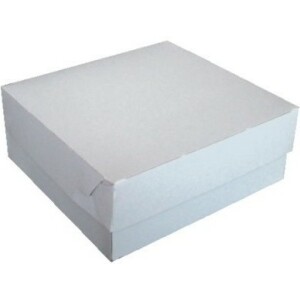 Κουτί τούρτας λευκό (με το κιλό)