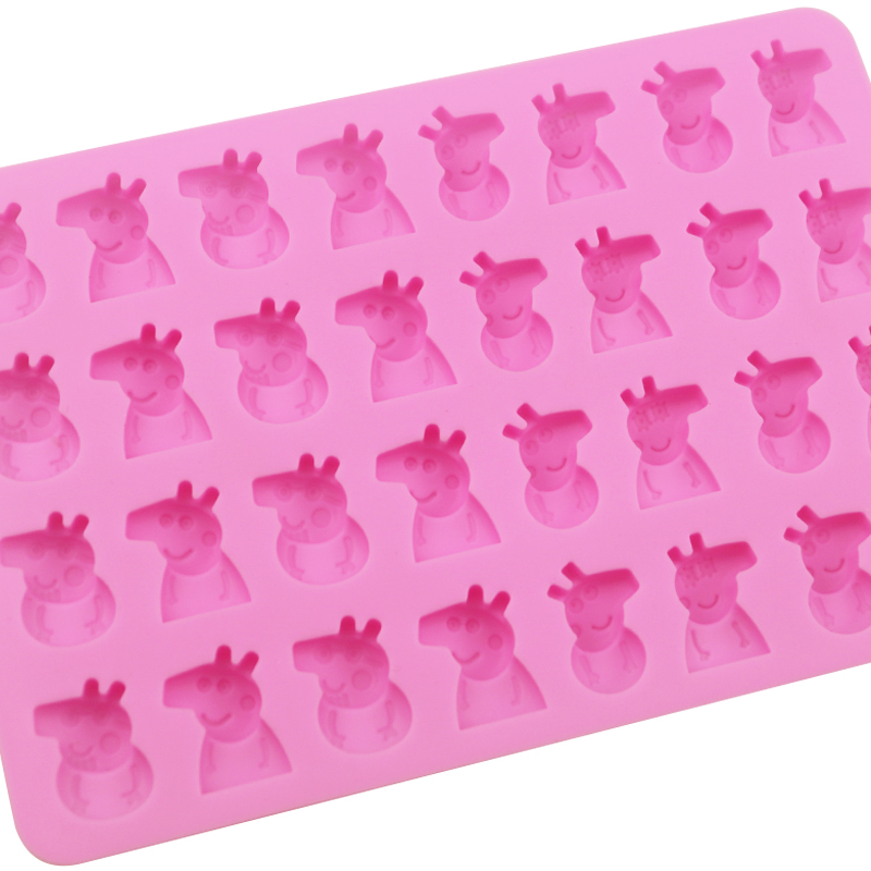 Φόρμα σιλικόννης γουρουνάκια μίνι για ζελεδάκια - Image 3