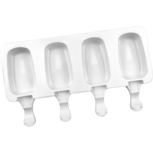 Φόρμα σιλικόνης για παγωτό μεγάλο 4 θέσεις