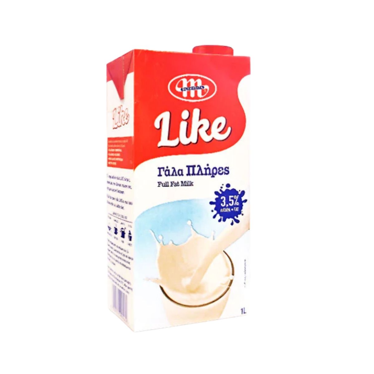 Γάλα μακράς διάρκειας 1lit