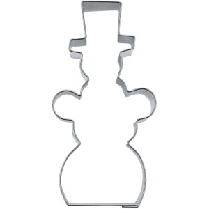 Κουπάτ χιονάνθρωπος με καπέλο ανοξείδωτο 7cm Staedter