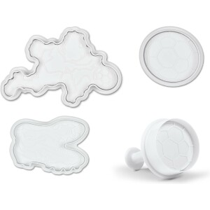 Κουπάτ ποδοσφαιρικά με σφραγίδα 3τεμ Staedter