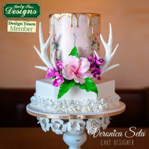 Καλούπι σιλικόνης κέρατα ταράνδου μεγάλα Katy Sue