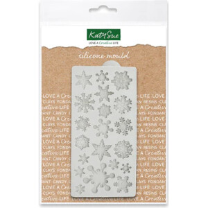 Καλούπι σιλικόνης χιονονιφάδες μίνι Katy Sue
