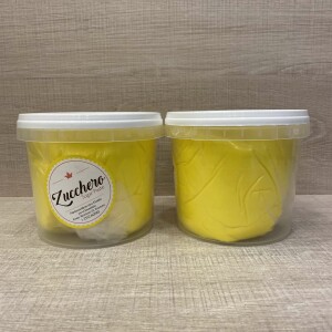 Ζαχαρόπαστα κίτρινη 1 κιλό Zucchero