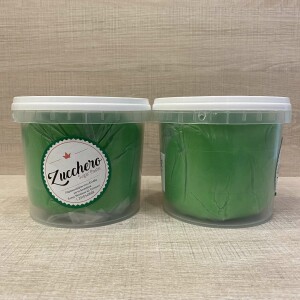 Ζαχαρόπαστα πράσινη 1 κιλό Zucchero